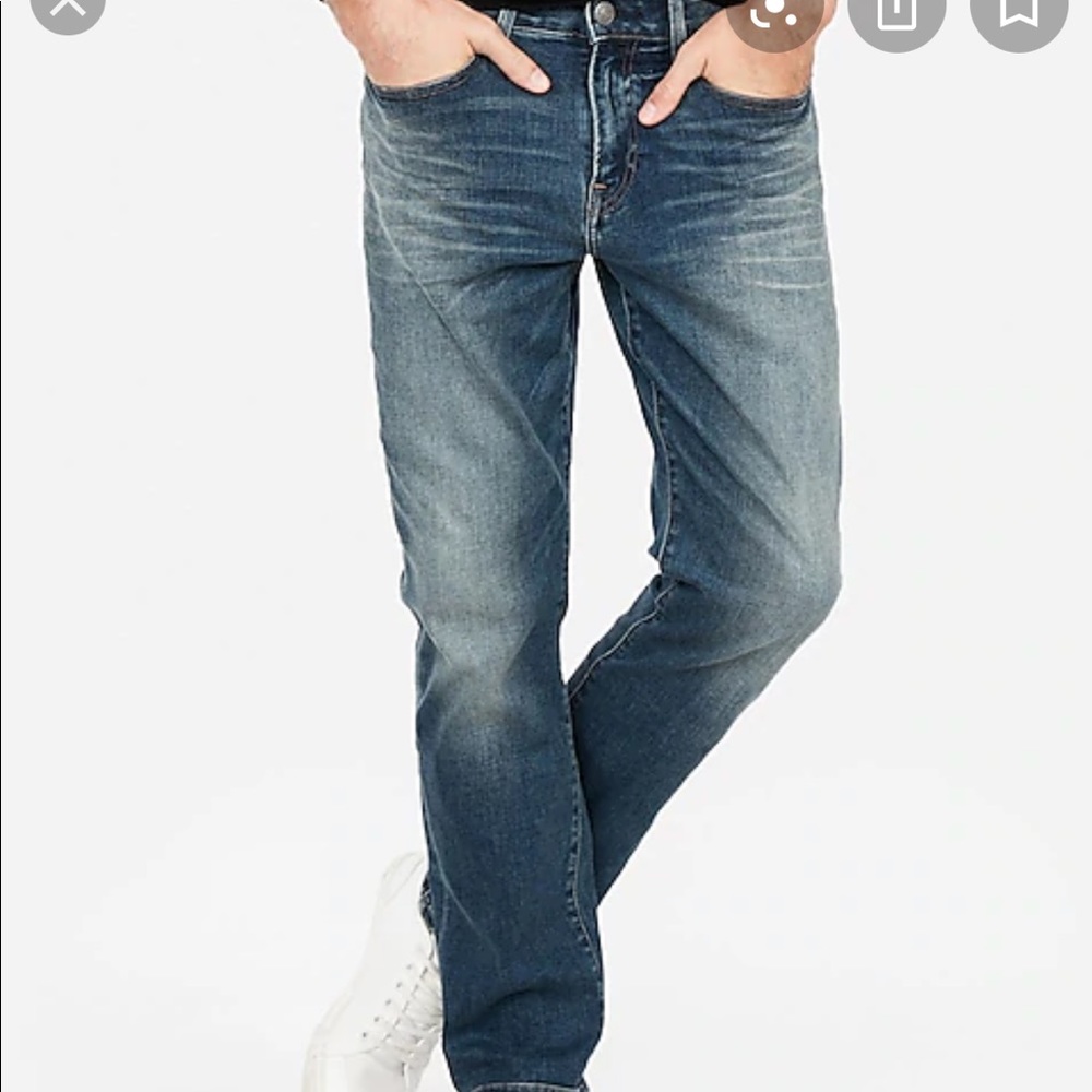 Express Classic Straight slim Fit Jeans